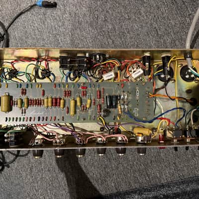 Mid 1970's Marshall Model 1987 50W Lead – Original Mustard Caps, Drake Iron image 19