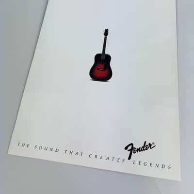 Fender Acoustic Guitar Dealer Pack (6-Piece Set) 1983 image 10