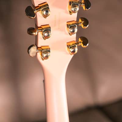 Gretsch - 2013 - G5191 Tim Armstrong in Man Salmon with Pinstriping by Hot Rod Walt image 7