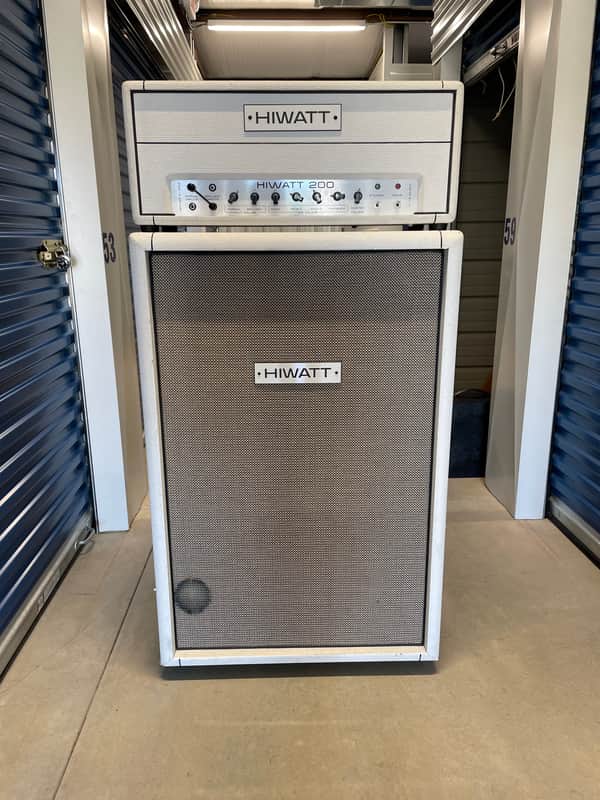 HiWatt HiWatt  DR201 and SE410115F Cab 2011 White image 1