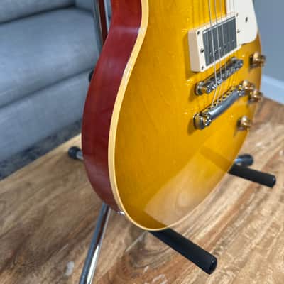 2007 Gibson Custom Shop Historic Collection '58 Les Paul Standard Flame Top Reissue - Butterscotch image 10