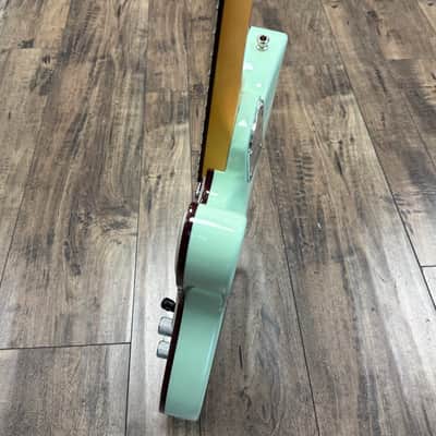 Fender American Ultra Luxe Telecaster 2021 - Surf Green Electric Guitar image 9