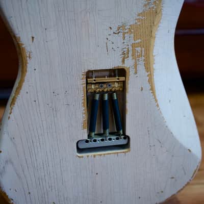Constantin Guitars Sweetcaster Classic #0009 - Aged White Ash 3.67 kilos !!!VIDEO!!! image 8