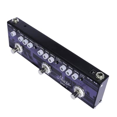 ROWIN DAP-2 Electric Guitar Multi Effect Pedal 3 In1 Echo / Ensemble / Overdrive image 3
