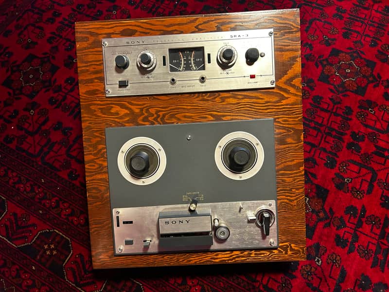 Sony SRA-3 / TC236D stereo tube tape machine complete+ NM, works great image 1