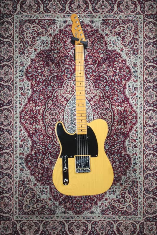 Fender American Vintage '52 Telecaster 2003 - Butterscotch Blonde - Left handed