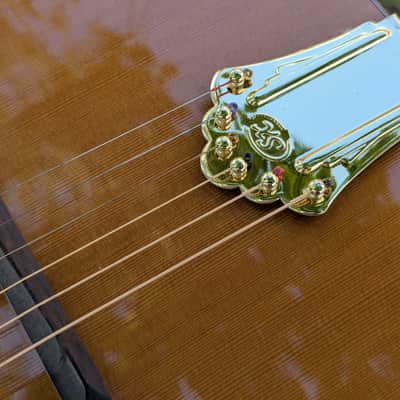 SX DJG-1 - Django style Gypsy Jazz guitar Natural image 8