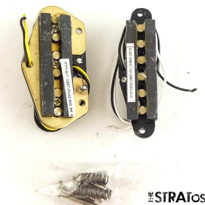 Fender Squier Sonic Series Tele, Ceramic BRIDGE NECK PICKUP SET Telecaster image 2
