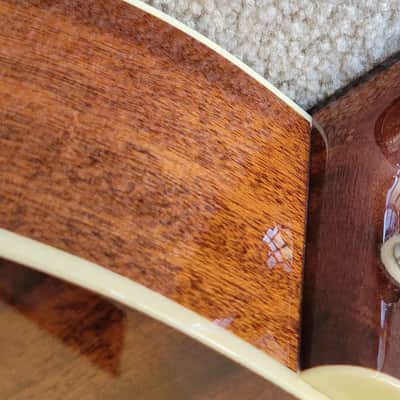 Guild B-140E Acoustic Electric Bass Guitar, Natural Finish, Guild Gig Bag image 12