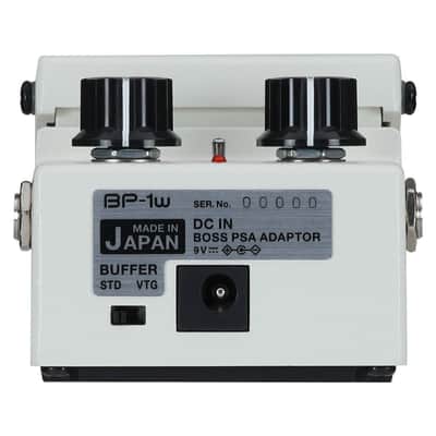 Boss BP-1W Booster/Preamp Guitar Effects Pedal with Waza Crafting, CE, RE, and NAT Modes, and Selectable Input Buffers image 5