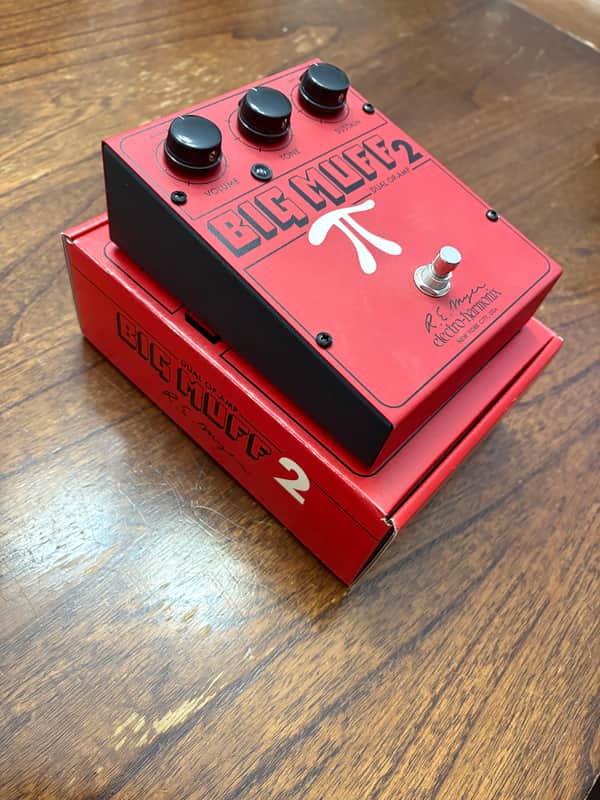 Electro-Harmonix / JHS Big Muff 2 Dual Op-Amp Fuzz 2025 - Red
