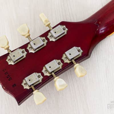 1993 Gibson Les Paul Standard Limited Edition Mahogany Top 1956-Spec Heritage Cherry w/ Case image 5