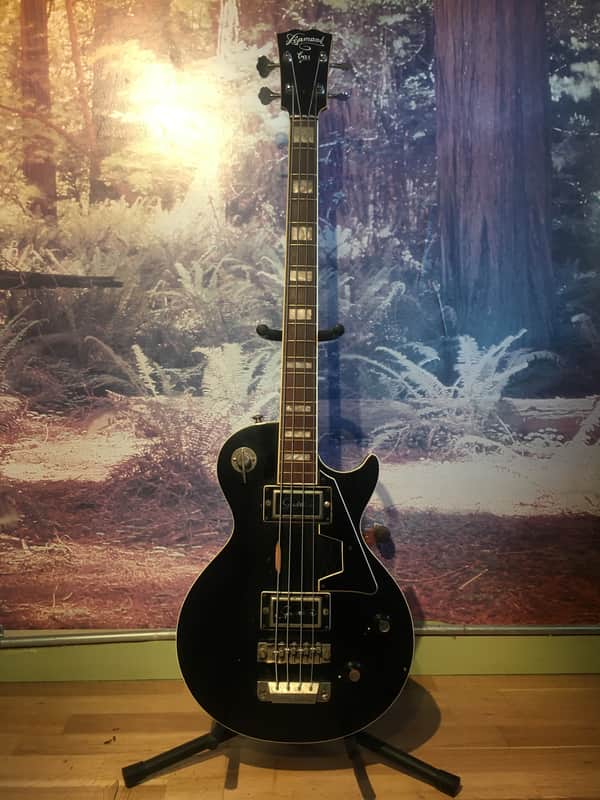 Jolana Diamant Bas, Vintage 1970s short scale single-cut "Les Paul" bass image 1