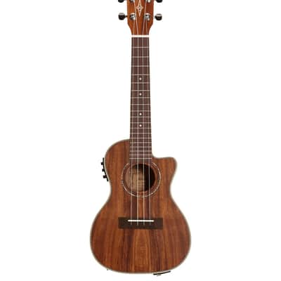 Alvarez AU90CCE Artist Concert Cutaway Acoustic-Electric Ukulele (Natural Satin) image 2