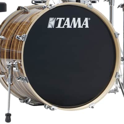 Tama IPB22EW-CTW Imperialstar Bass Drum 22 - Coffee Teak Wrap image 5