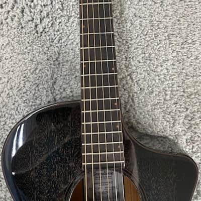 Breedlove Rainforest S Concert Abyss CE African Mahogany Acoustic Electrc Guitar image 8