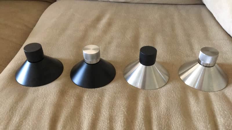 New Upgraded brass ferrule! Wayne's Audio WS-1 Universal Record Stabilizing Clamp LP Stabilizer Rega