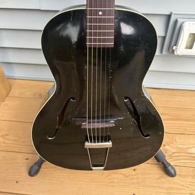 1937 Gibson L-30 Archtop Acoustic (Ebony) w/ HSC image 2