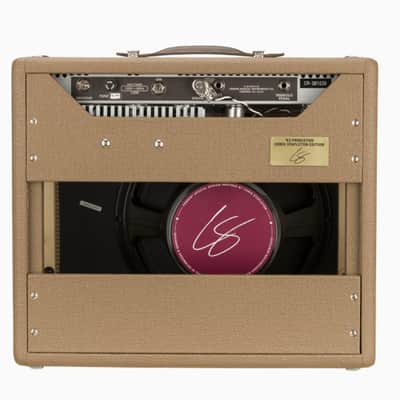 Fender Chris Stapleton Signature '62 Princeton 1x12" 12-Watt Guitar Combo 2019 - Present - Brown Vinyl with Wheat Grille Cloth image 2