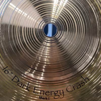 Tris Imboden's, Chicago, Paiste - 16" Signature Dark Energy Crash Cymbal 1066g 2007 image 6