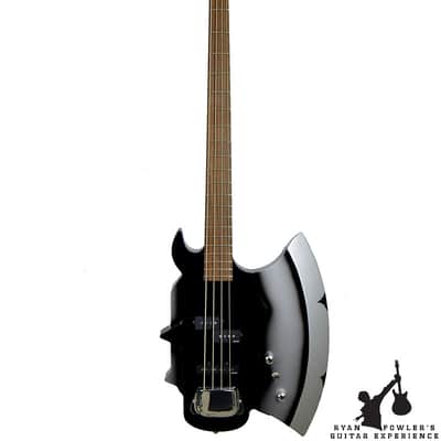 Cort Gene Simmons Axe Bass  Black image 3