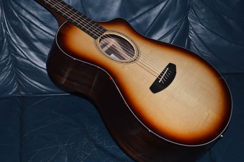 Breedlove Premier Concert Burnt Amber CE Adirondack Top 2025 - Gloss Lacquer image 1