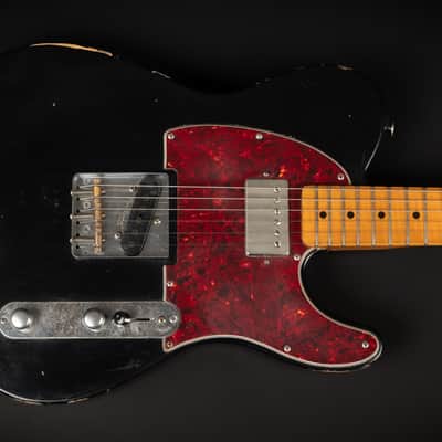 2022 Haar Trad T - Aged Black | Custom Telecaster SH Pickups Kloppmann Amber Relic 3.2kg | CoA Case image 3