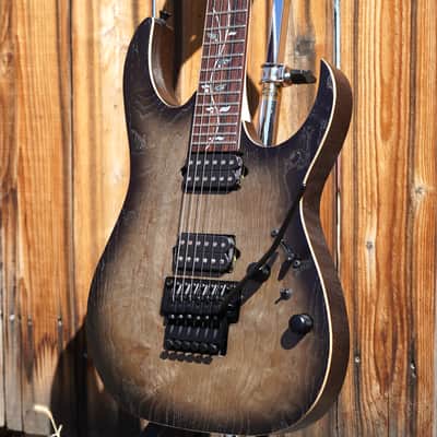 Ibanez j.custom Limited Edition RG8620AH AGF - Anvil Gray Burst Flat w/ Case image 10