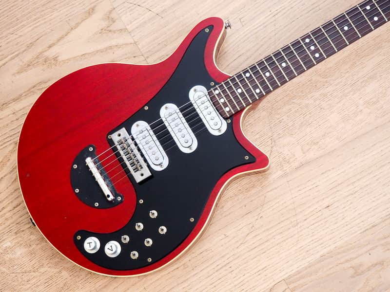 1980s Greco BM-90 Brian May Red Special Electric Guitar Japan