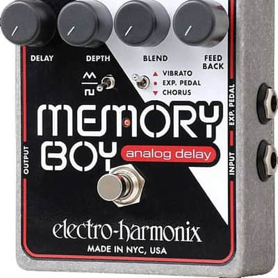 Electro-Harmonix Memory Boy Analog Delay / Chorus / Vibrato 2009 - Present - Black / White / Red image 2