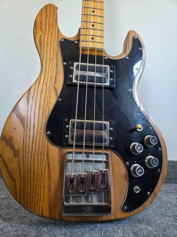Peavey T-40 with Maple Fretboard 1978 - 1988 - Natural inkl. Original Hardcase image 1
