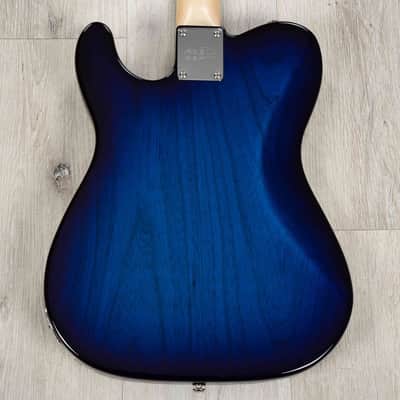 G&L USA ASAT Special Guitar, Quartersawn Maple Fretboard, Classic C Neck, Blueburst image 7