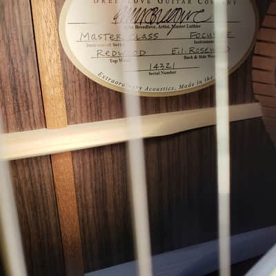 Breedlove Masterclass Focus SE Redwood (2000s) image 8