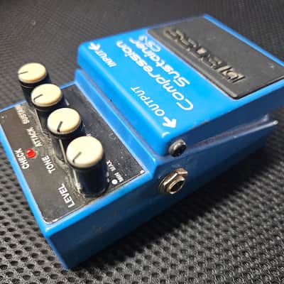 Boss CS-3 Compression Sustainer (Silver Label) 1997 - Present - Blue image 2