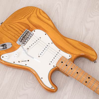 1986 Fender '72 Stratocaster ST72-115 Natural w/ Pure Vintage '65 Pickups, Japan MIJ Fujigen image 8