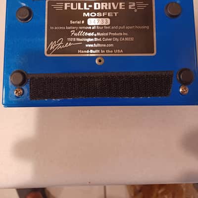 Fulltone Full-Drive 2 Mosfet 2007 - 2018 - Blue image 2