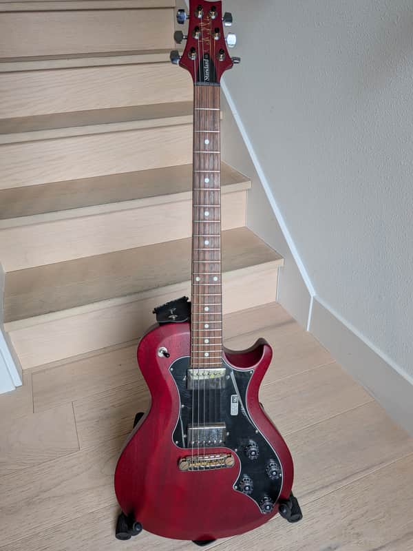 PRS S2 Singlecut Standard Satin 2016 - 2019 - Vintage Cherry (No birds) image 1