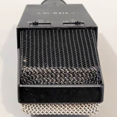AKG C414 B ULS Large Diaphragm Multipattern Condenser Microphone 1990s - Black image 7