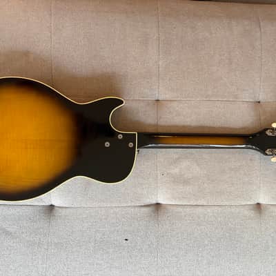 1959 Harmony H49 Stratotone Jupiter w/ DeArmond Gold Foil Pickups + 1958 Silvertone 1451 Tube Amp image 12