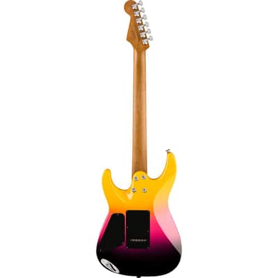 Charvel Charvel Pro-Mod DK24 HH 2PT CM Electric Guitar, Caramelized Maple Fingerboard, Malibu Sunset image 2