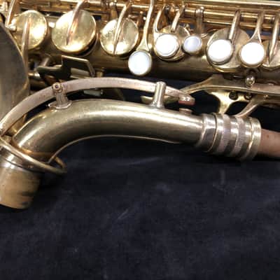 Conn New Wonder II 1925 alto saxophone - Gold Plate image 13