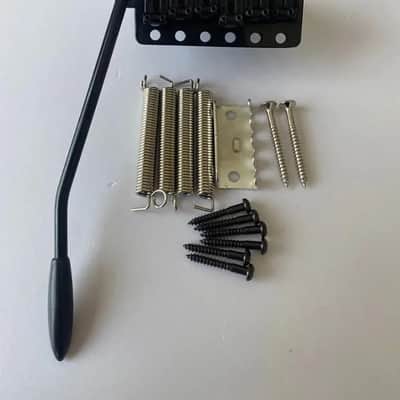 Wilkinson WV6 Black Vintage Bridge Tremolo System image 1
