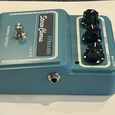 Maxon CS-550 Stereo Chorus Guitar Effects Pedal image 3