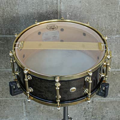 Pearl 5.5" x 14" 50th Anniversary Solid Maple 24K Gold Plated Snare Drum image 16