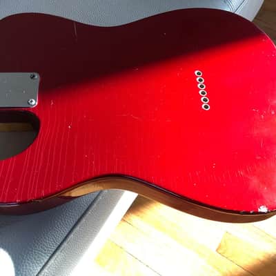 1966 Fender Telecaster Candy Apple Red Original image 10