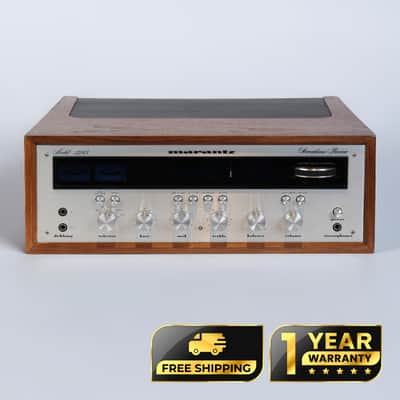 MARANTZ 2245 Vintage Receiver + Free WC-22 wood case– Restored – 1-Year Warranty image 1