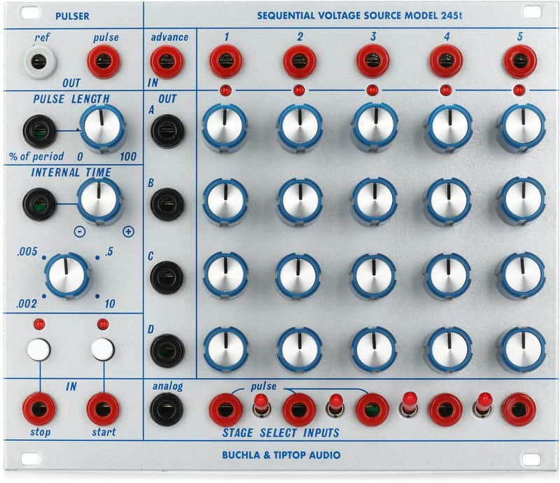 Tiptop Audio Buchla 245t Sequential Voltage Source Eurorack Module image 1