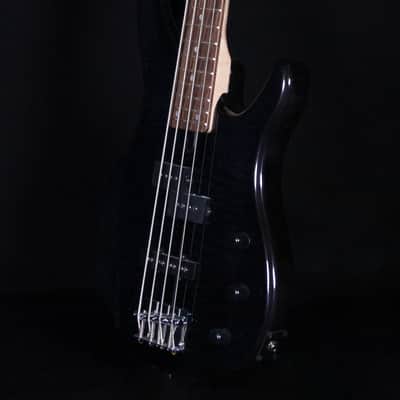 Yamaha TRBX174EW TBL 4-String Bass, Translucent Black image 2