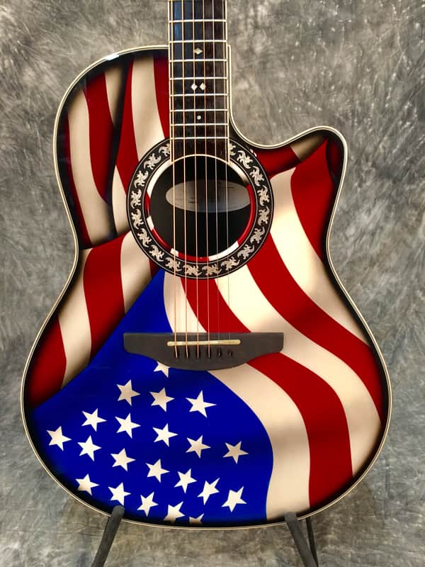Ovation 1777 Legend USA Usa Flag Rare | Reverb