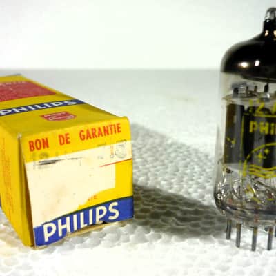 Vintage 12AU7 / ECC82 made in Holland 1968, Strong testing, NOS, NIB. image 1